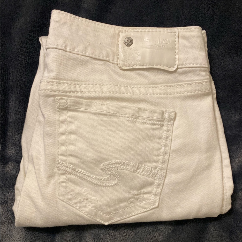 Silver Suki Jeans